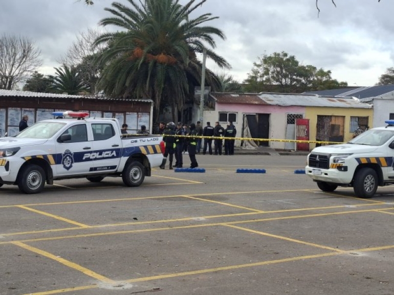 Investigan la muerte de una persona en el predio ferial de Maldonado