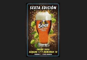 Se viene la Beer Sun Fest en Playa Brava de Punta del Este