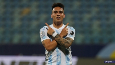 Lautaro Martínez sería titular en Asunción