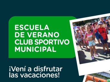 LA MUNICIPALIDAD ABRE LA INSCRIPCIÓN PARA LA ESCUELA DE VERANO DE CLUB SPORTIVO
