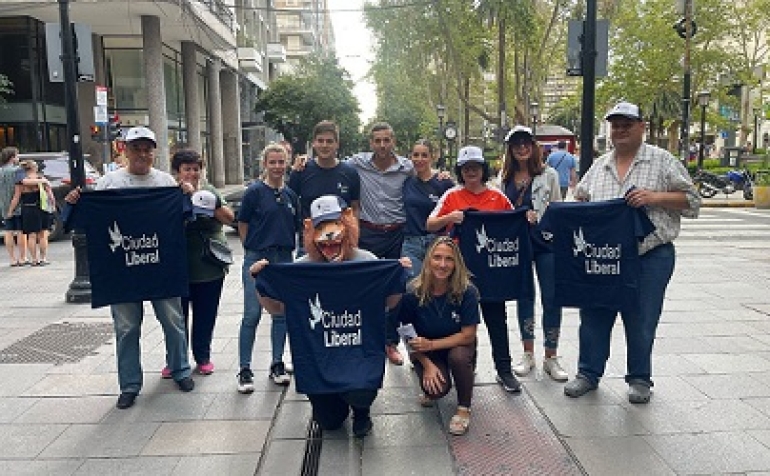 “Venimos a dar una batalla cultural contra el progresismo”, afirmó Maxi Bagilet, candidato a concejal de Ciudad Liberal