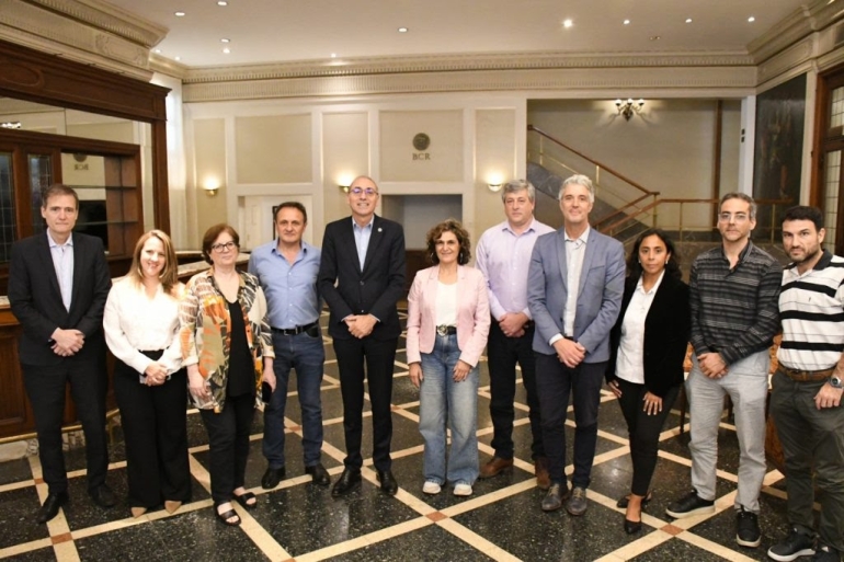 Encuentro de Concejales con autoridades de la Bolsa de Comercio para iniciar agenda de trabajo