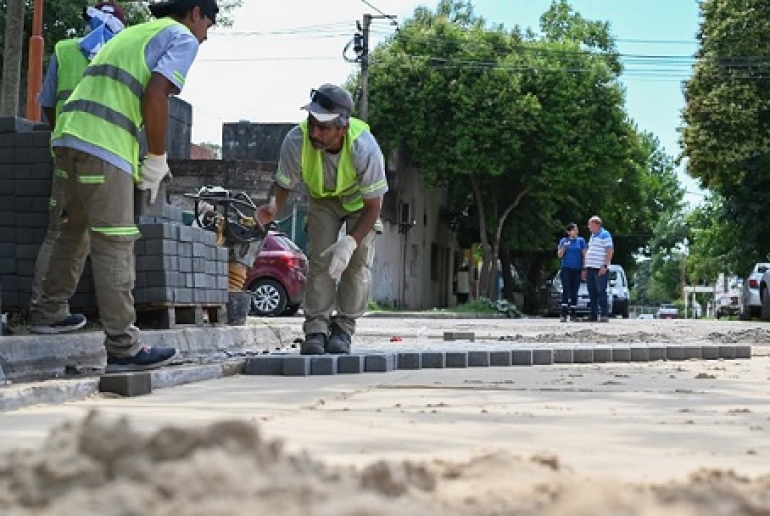 VILLA GOBERNADOR GÁLVEZ ABRE EL REGISTRO DE OPOSICIÓN PARA VECINOS DE BARRIO TALLERES POR LA PAVIMENTACIÓN ARTICULADA EN ADOQUINES