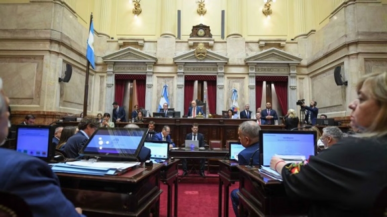 El Senado aprobó la suspensión de las PASO en una sesión cargada de tensiones