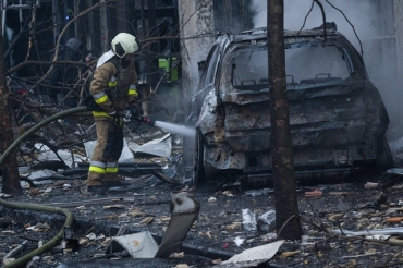 El Gobierno condenó el ataque ruso que dañó la embajada argentina en Ucrania