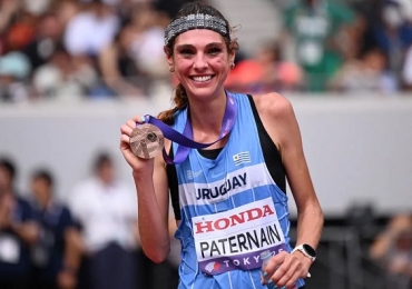 Julia Paternain gana bronce histórico para Uruguay