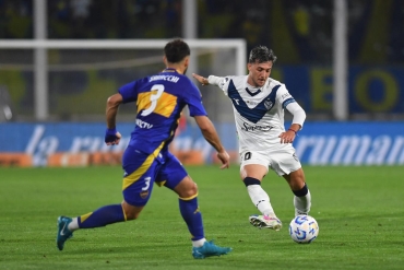 Finalista Copa Argentina: Vélez se lo dio vuelta a Boca y le ganó 4-3