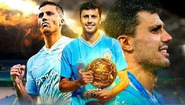 BALÓN DE ORO 2024 PARA RODRI, JUGADOR DEL MANCHESTER CITY
