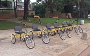 Calle Recreativa: Buscan incorporar bicicletas adaptadas para personas con discapacidades motrices
