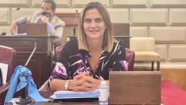 Amalía Granata: “Falta el cartel en la puerta de que somos la escribanía de Pullaro”