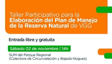 SE DICTARÁ UN TALLER PARTICIPATIVO PARA LA ELABORACIÓN DEL PLAN DE MANEJO DE LA RESERVA NATURAL