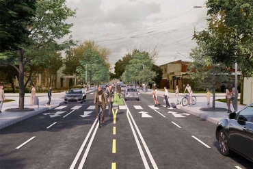 El gobierno provincial firma el inicio de obras en avenida Ayacucho