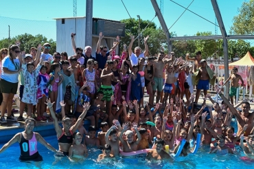 EL INTENDENTE RICCI Y EL MINISTRO DE EDUCACIÓN, JOSÉ GOITY, VISITARON LAS “ESCUELAS DE VERANO” DE LA CIUDAD